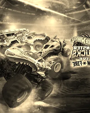 Hot Wheels Monster Trucks Live Color Bash